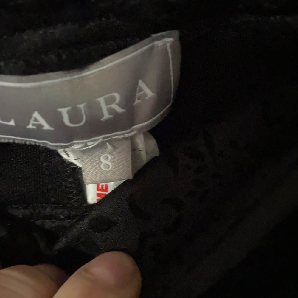 Laura black dress pants , size 8 - Picture 4 of 5
